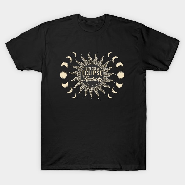 Total Solar Eclipse Kentucky USA April 2024 T-Shirt by TGKelly